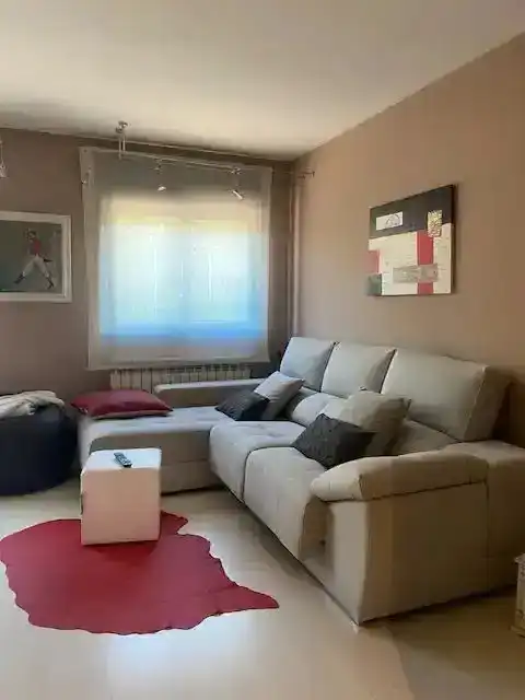 Sala d'estar de Casa adosada en venda en El Bruc amb Calefacció, Parquet i Forn
