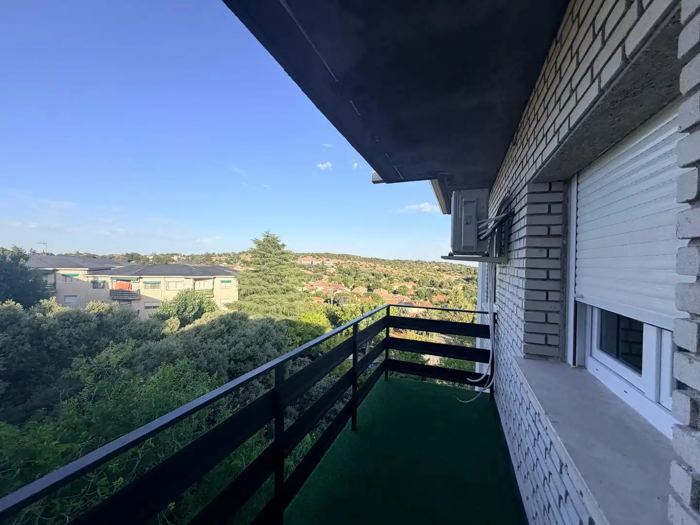 Balcony of Flat for sale in Fresnedillas de la Oliva  with Air Conditioner, Heating and Terrace
