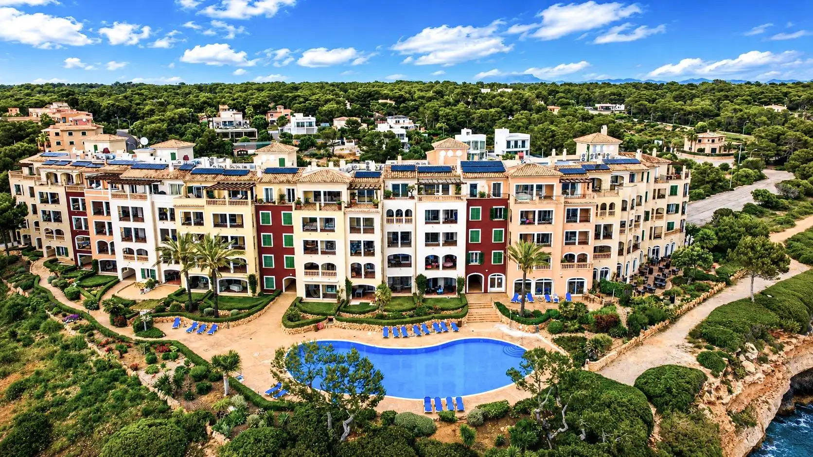 Vista exterior de Piso en venta en Llucmajor con Aire acondicionado, Jardín privado y Terraza