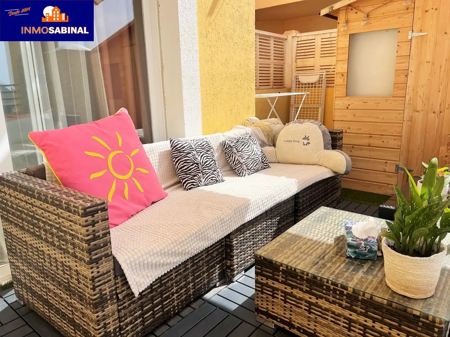 Terraza de Casa adosada en venta en Vícar con Aire acondicionado, Calefacción y Terraza
