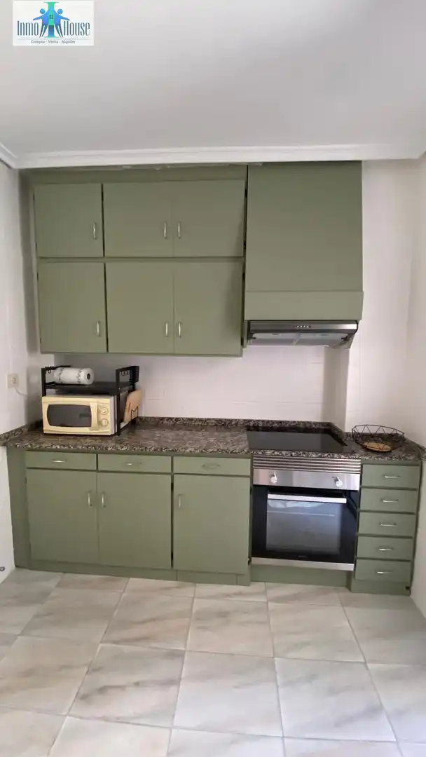 Cocina de Piso de alquiler en Albacete con Aire acondicionado, Calefacción y Terraza