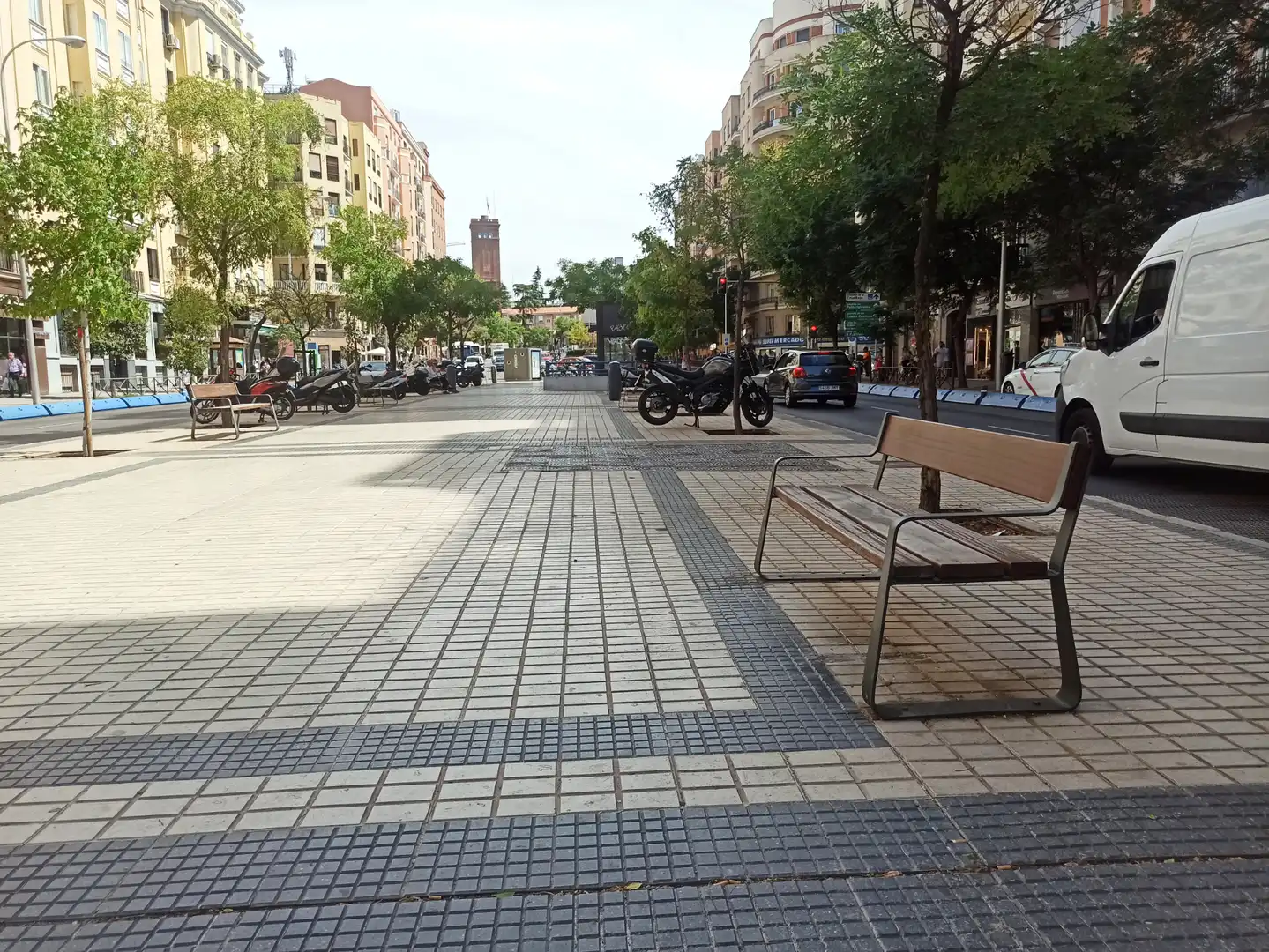 Exterior view of Flat for sale in Madrid  with Air Conditioner, Heating and Parquet flooring