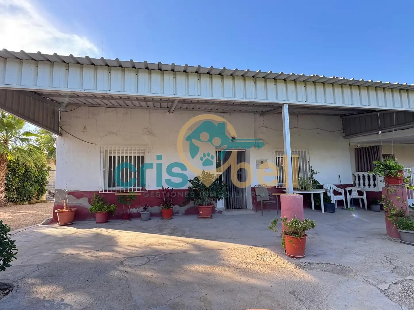 Vista exterior de Casa o chalet en venta en Lorca con Aire acondicionado, Jardín privado y Amueblado