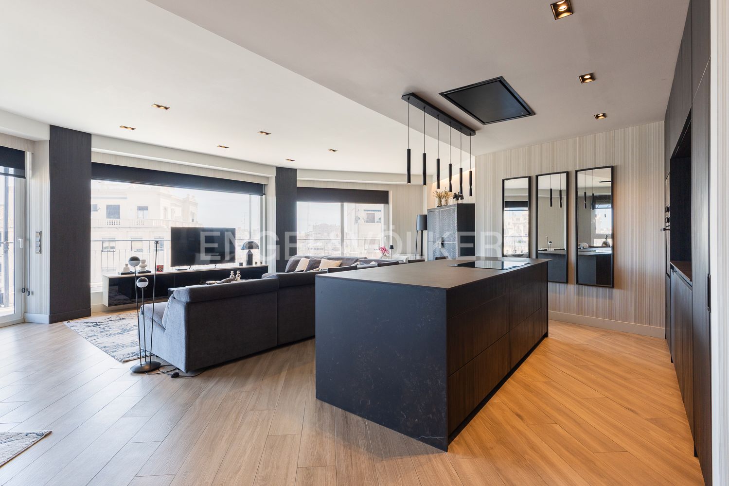 Sala d'estar de Apartament en venda en  Valencia Capital amb Aire condicionat, Calefacció i Terrassa