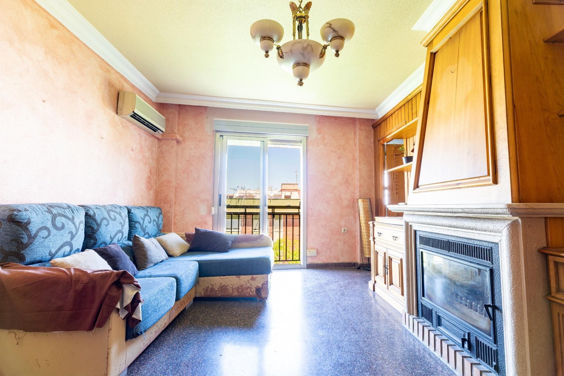 Sala de estar de Piso en venta en Cieza con Aire acondicionado, Calefacción y Terraza