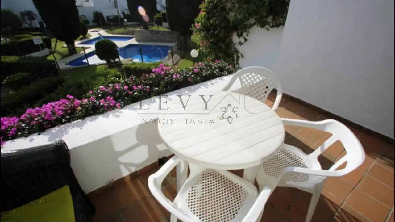 Garden of Houses for sale in Estepona  with Heating, Private garden and Terrace