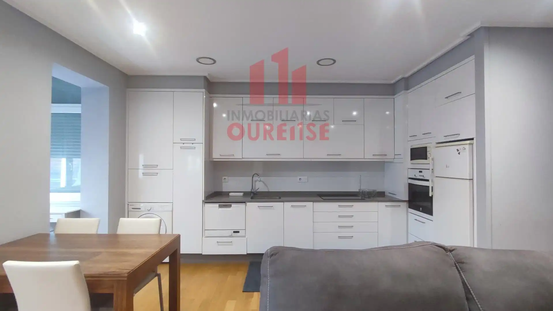 Küche von Wohnung zur Miete in Ourense Capital  mit Heizung und Möbliert