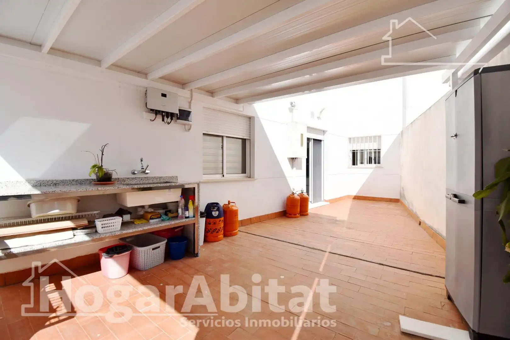 Vista exterior de Piso en venta en Oliva con Aire acondicionado, Calefacción y Terraza