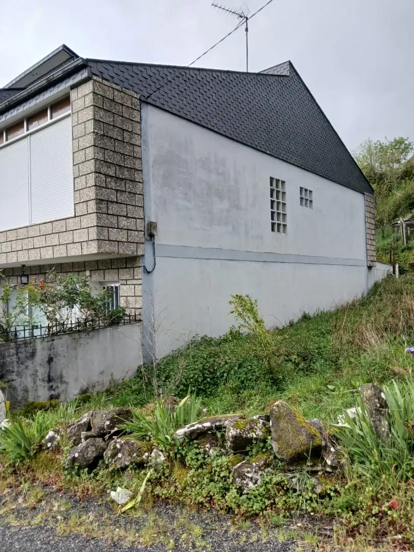 Vista exterior de Finca rústica en venta en Avión con Calefacción, Parquet y Terraza