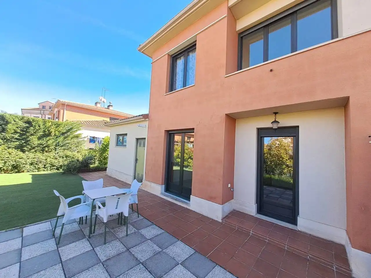 Terrace of Houses for sale in Cardeñajimeno  with Heating, Private garden and Parquet flooring