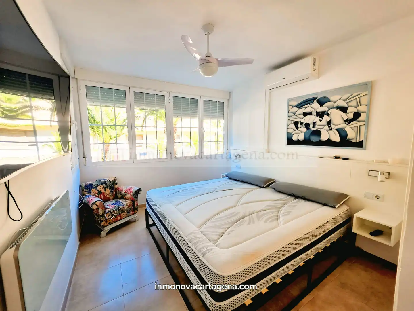 Habitación de Casa o chalet en venta en La Manga del Mar Menor con Aire acondicionado, Calefacción y Jardín privado
