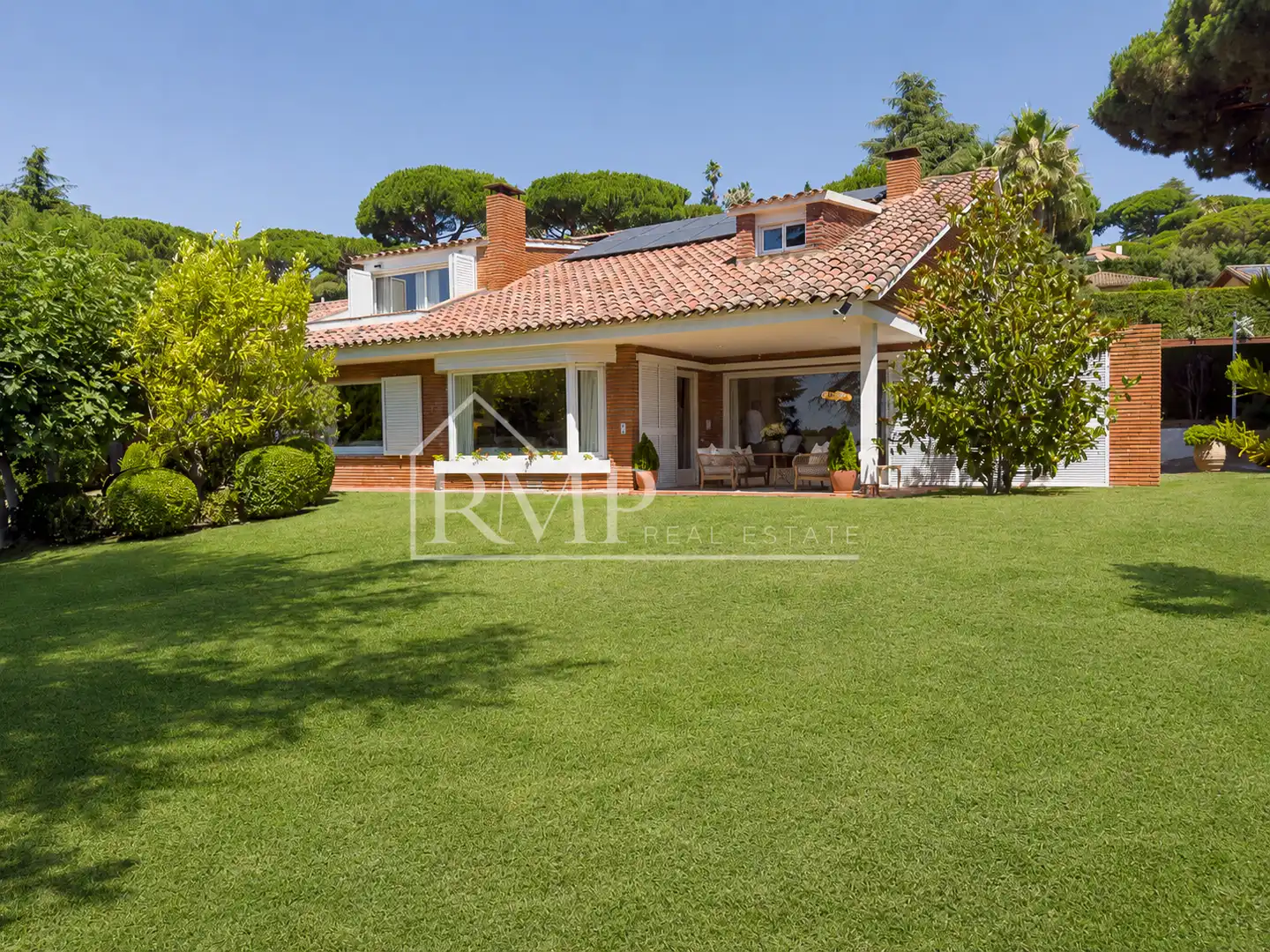Jardí de Casa o xalet en venda en Sant Vicenç de Montalt amb Aire condicionat, Calefacció i Jardí privat