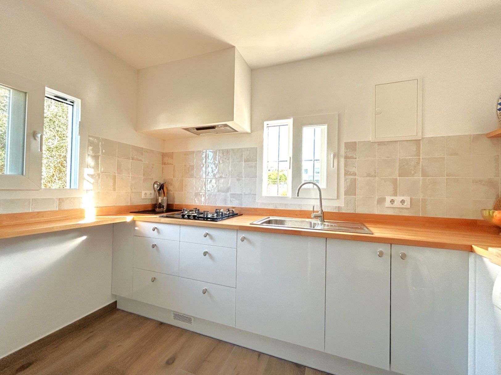 Cuina de Casa o xalet de lloguer en Jávea / Xàbia amb Terrassa, Traster i Moblat