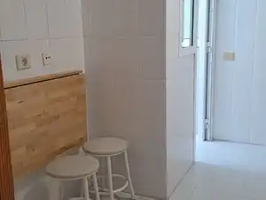 Cocina de Piso de alquiler en Las Palmas de Gran Canaria con Amueblado, Horno y Lavadora