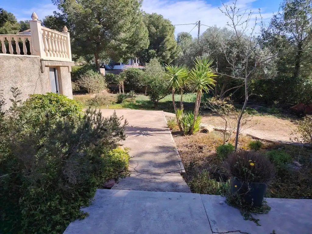 Garten von Haus oder Chalet zur Miete in Olocau mit Möbliert