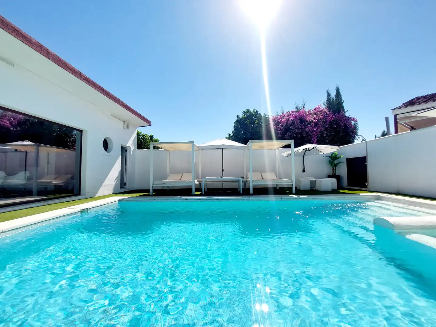 Piscina de Casa o xalet en venda en Córdoba amb Aire condicionat, Calefacció i Jardí privat