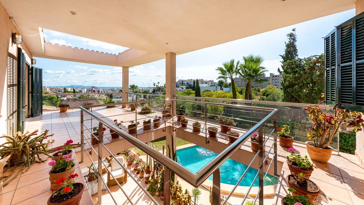 Terraza de Casa o chalet en venta en  Palma de Mallorca con Aire acondicionado y Piscina