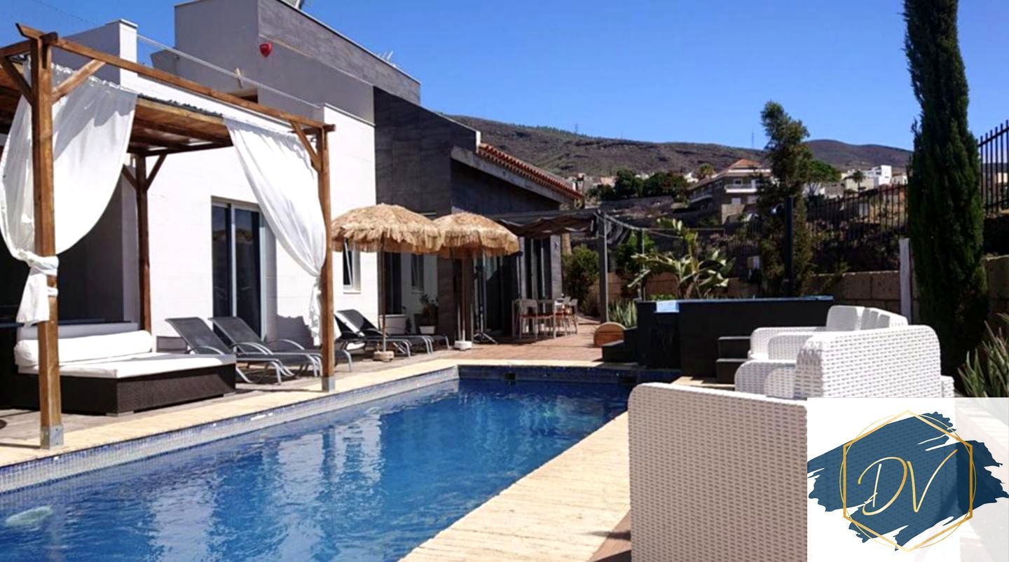 Terrassa de Casa o xalet de lloguer en Candelaria amb Jardí privat, Terrassa i Piscina