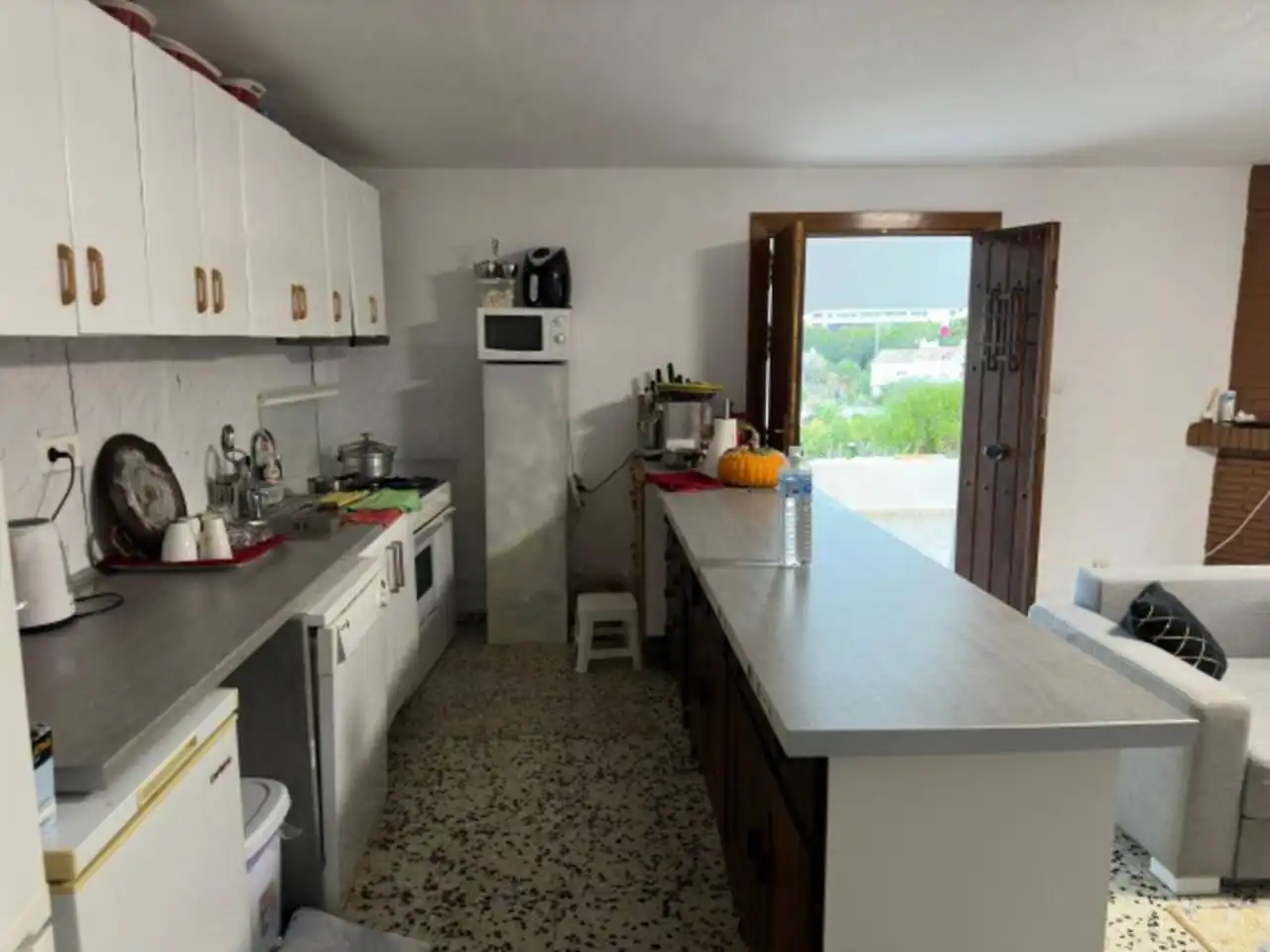Küche von Country house zum Verkauf in Estepona mit Heizung, Privatgarten und Terrasse