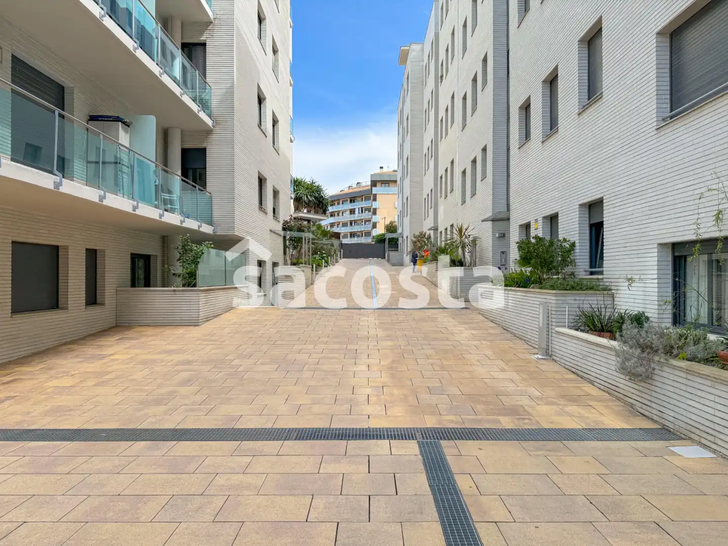 Exterior view of Flat for sale in Lloret de Mar  with Air Conditioner, Heating and Private garden