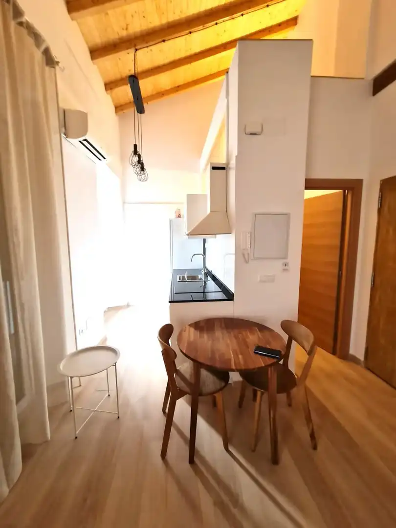 Küche von Wohnung zur Miete in Málaga mit Klimaanlage und Möbliert