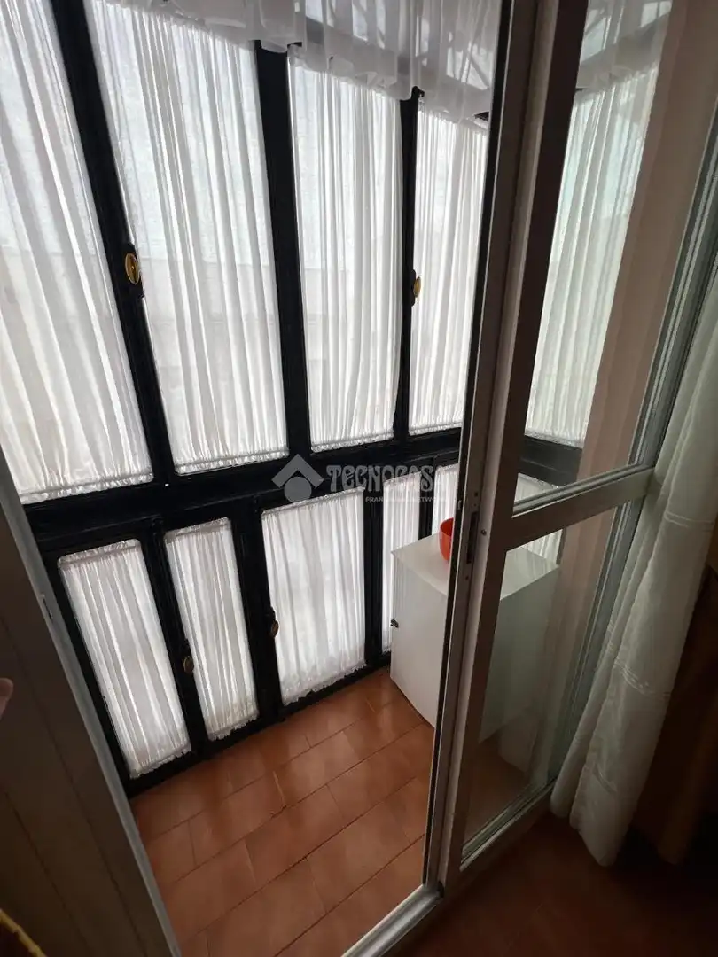 Balcony of Flat for sale in Dos Hermanas  with Air Conditioner