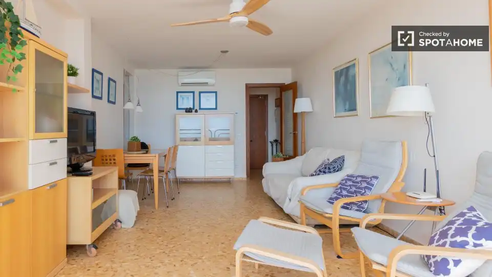 Flat with terrace to rent in Playa del Puig, imagen 3