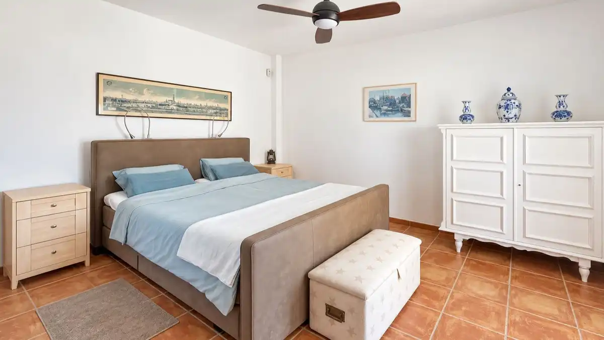 Dormitori de Casa o xalet en venda en Colmenar amb Aire condicionat, Jardí privat i Terrassa