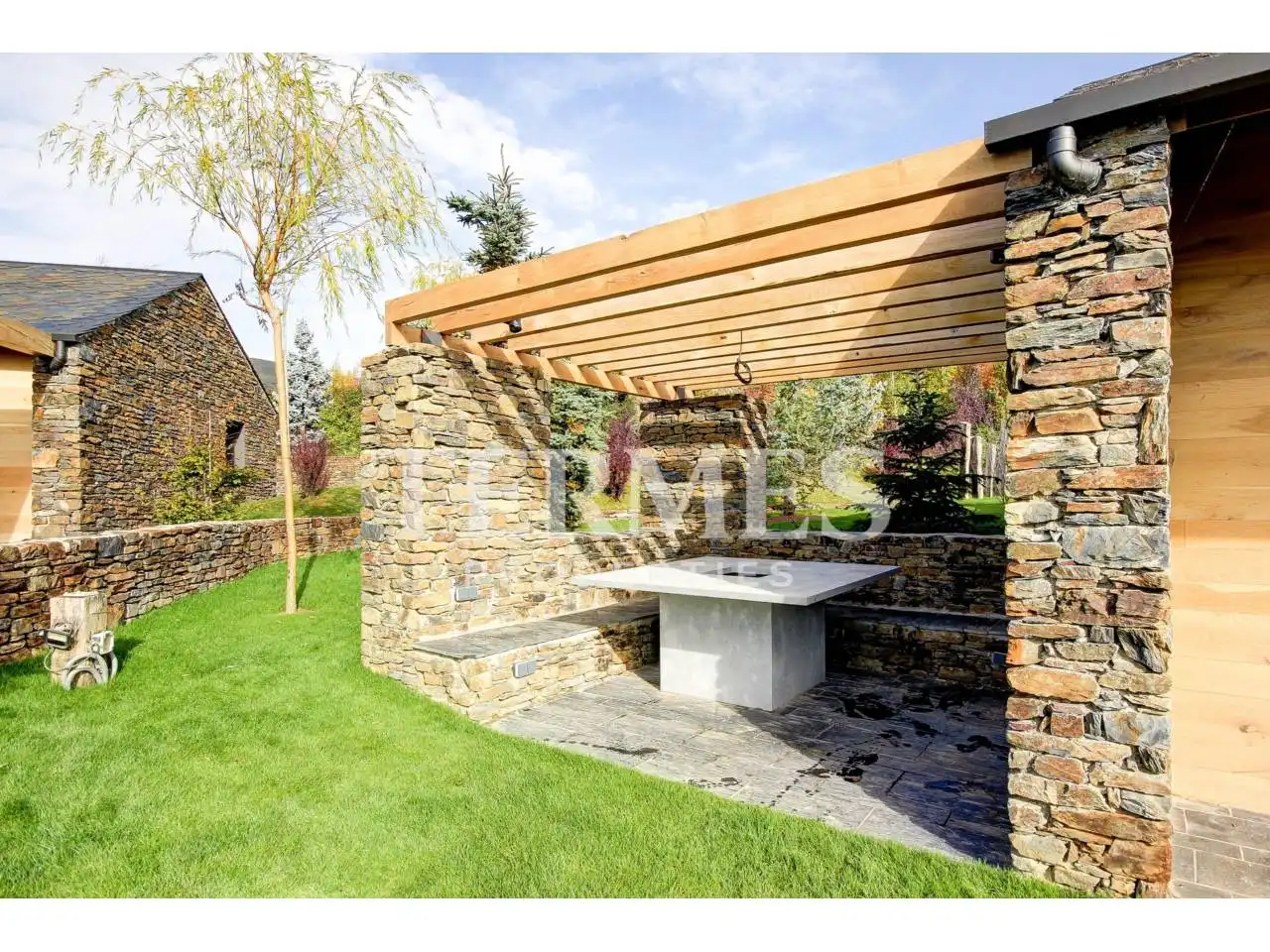 Terrasse von Haus oder Chalet zur Miete in Bolvir, Girona