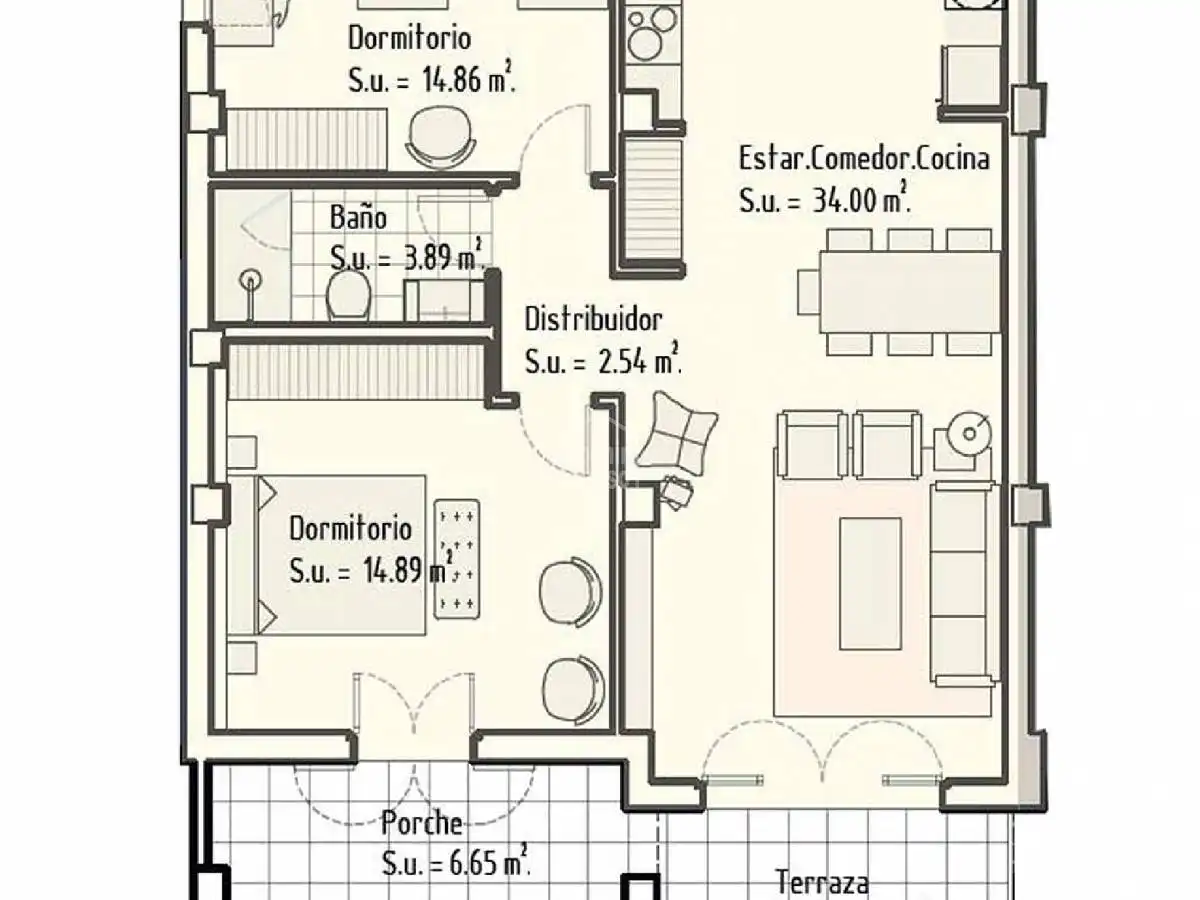 Apartamento con ascensor en venta en Cala Bona, imagen 13