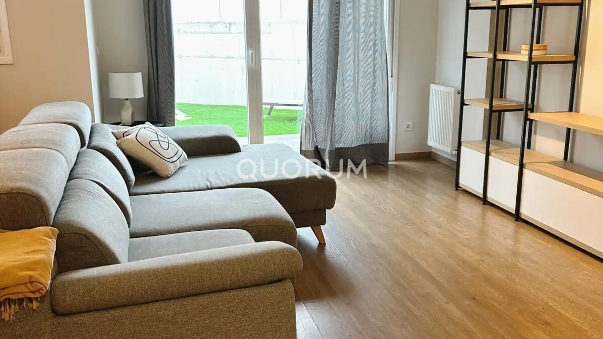 Sala de estar de Piso de alquiler en Bilbao  con Jardín privado, Trastero y Amueblado