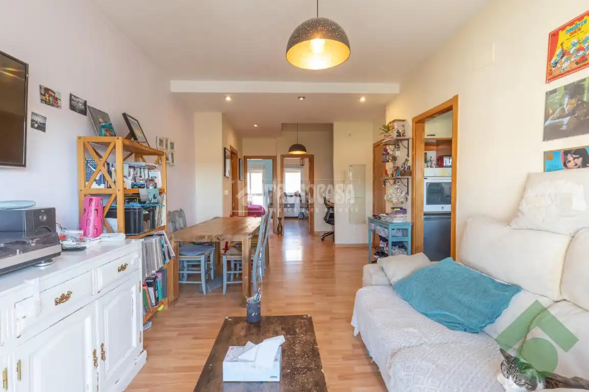 Sala de estar de Piso en venta en Granada con Aire acondicionado, Parquet y Terraza