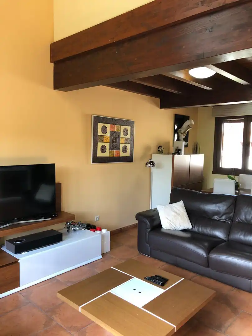 Living room of Houses for sale in Grijota  with Heating and Private garden