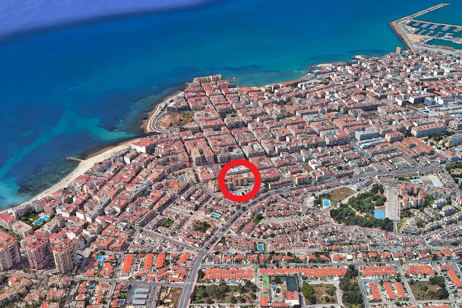 Vista exterior de Apartamento en venta en Torrevieja con Aire acondicionado, Calefacción y Amueblado