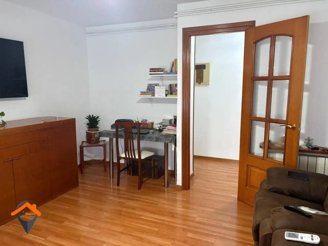 Living room of Flat for sale in Polinyà  with Air Conditioner, Heating and Parquet flooring