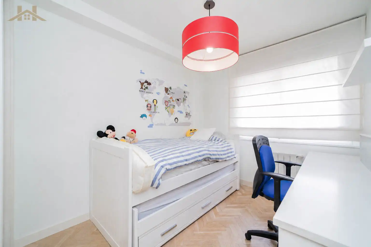 Schlafzimmer von Wohnung zum Verkauf in Boadilla del Monte mit Klimaanlage, Heizung und Terrasse