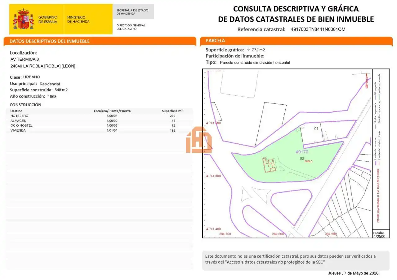 Edifici en venda en La Robla 