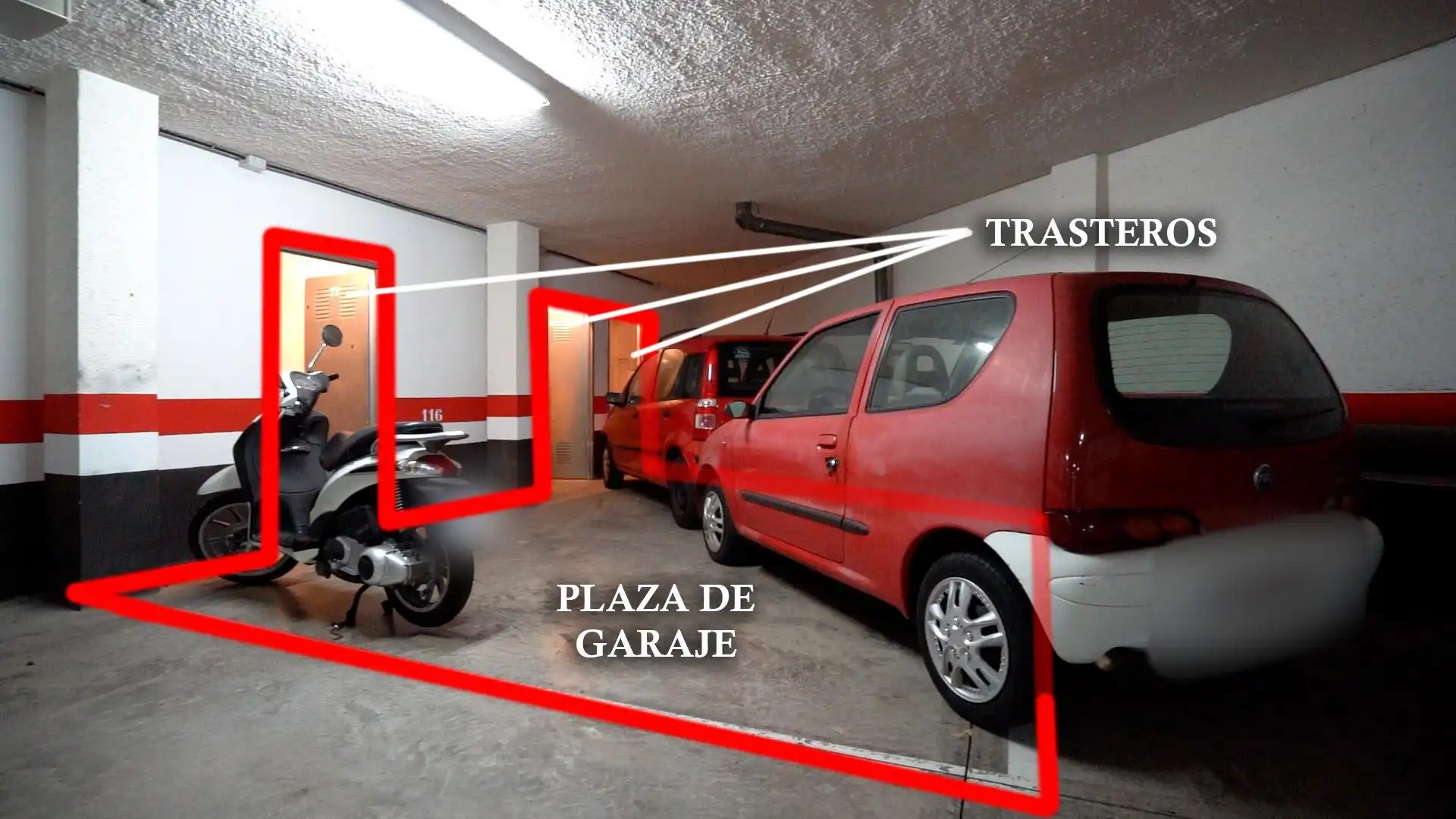 Parking of Flat for sale in Adeje  with Private garden, Terrace and Balcony