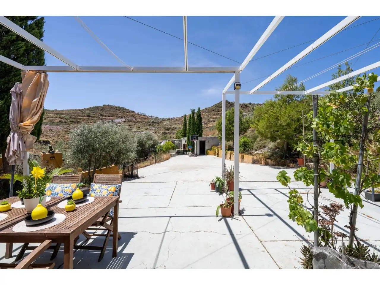 Terraza de Finca rústica en venta en Felix con Jardín privado, Terraza y Amueblado