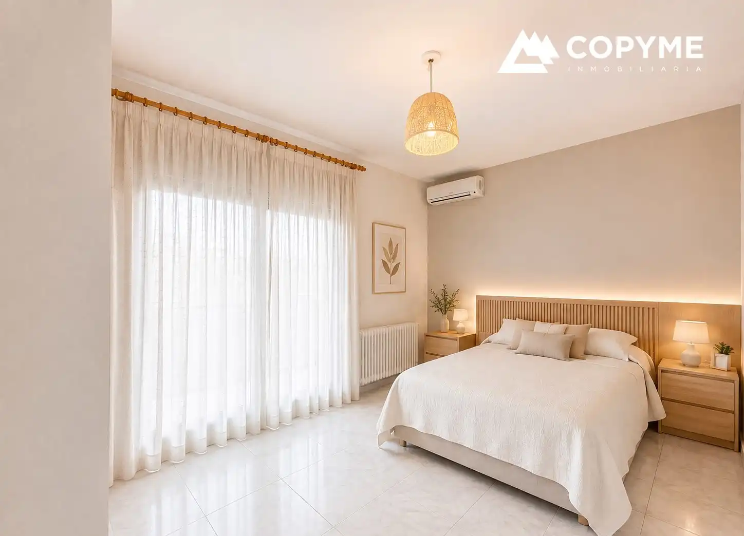 Habitación de Casa adosada en venta en Gerindote con Aire acondicionado, Jardín privado y Amueblado