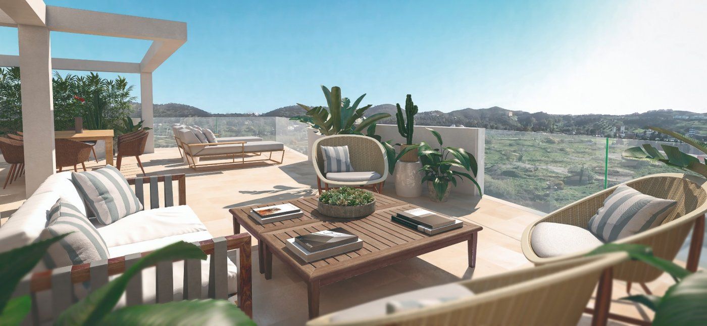 Terrace of Planta baja for sale in Mijas  with Air Conditioner, Heating and Private garden