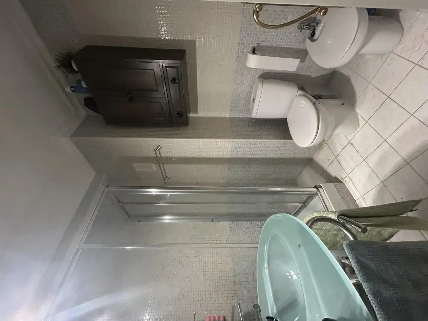 Badezimmer von Wohnung zur Miete in  Sevilla Capital mit Klimaanlage
