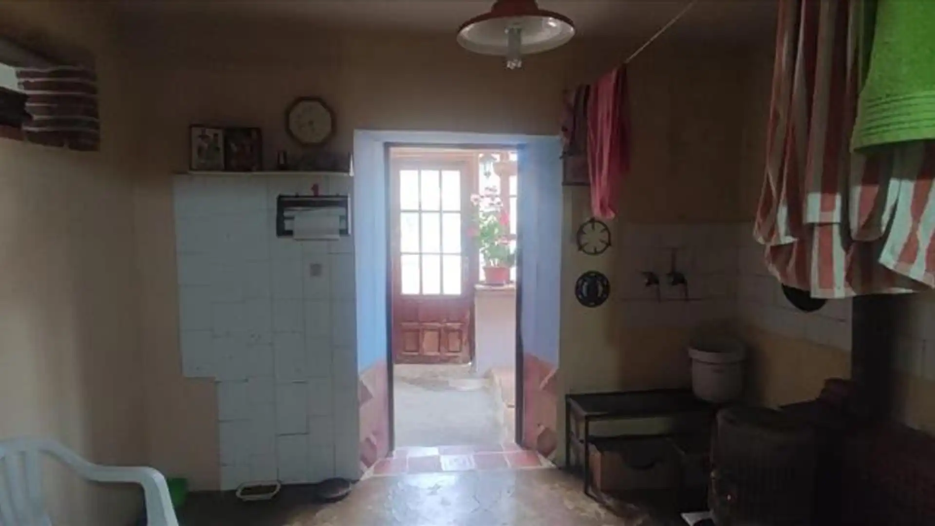 Cocina de Casa o chalet en venta en Rueda con Jardín privado