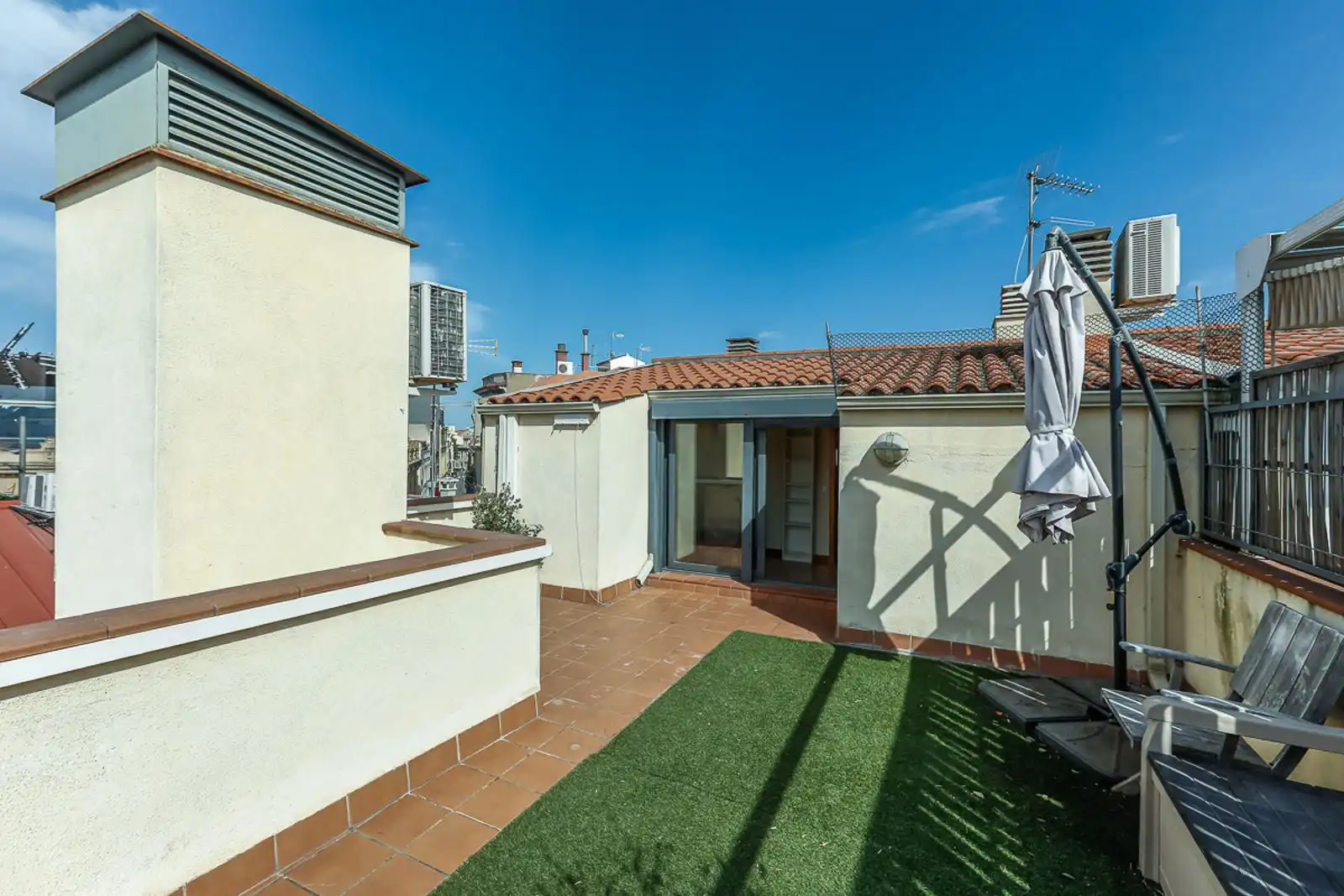 Terrasse von Maisonette zum Verkauf in Sabadell mit Klimaanlage, Heizung und Parkett