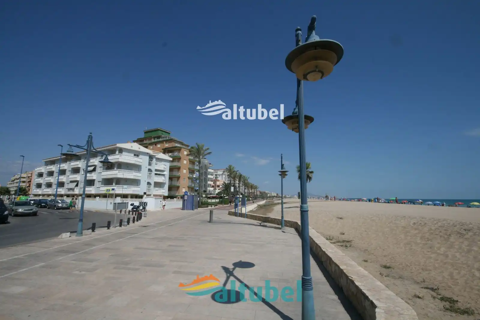 Vista exterior de Ático en venta en Peñíscola / Peníscola con Aire acondicionado, Terraza y Piscina