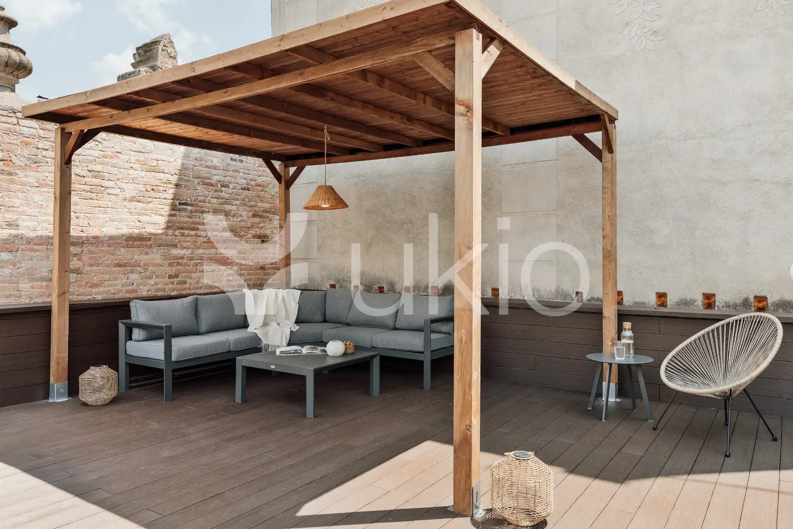 Mini appartamento con terrazza in affitto a Carrer d'Enric Granados, imagen 24