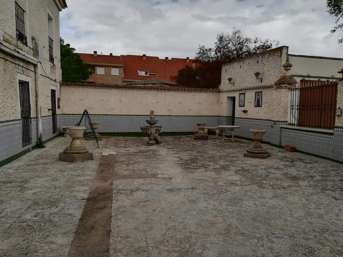 Terrassa de Casa o xalet en venda en Santa Olalla amb Calefacció, Jardí privat i Traster