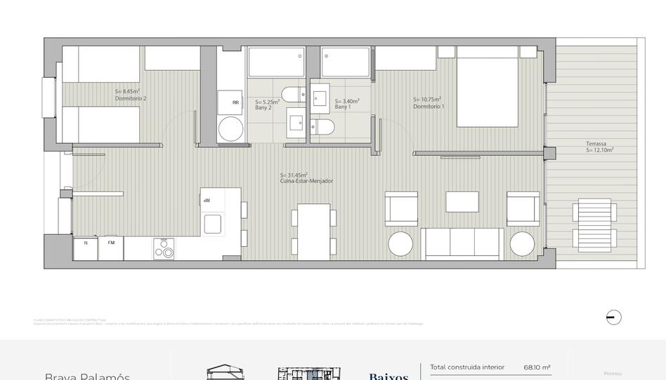 Foto 1 de Pis en venda a Carrer Mossèn Jacint Verdaguer, 44, Centre, Girona