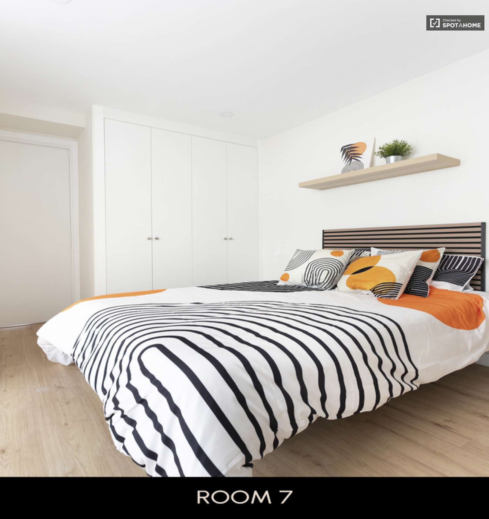 Dormitori de Pis per a compartir en  Madrid Capital amb Aire condicionat, Calefacció i Terrassa