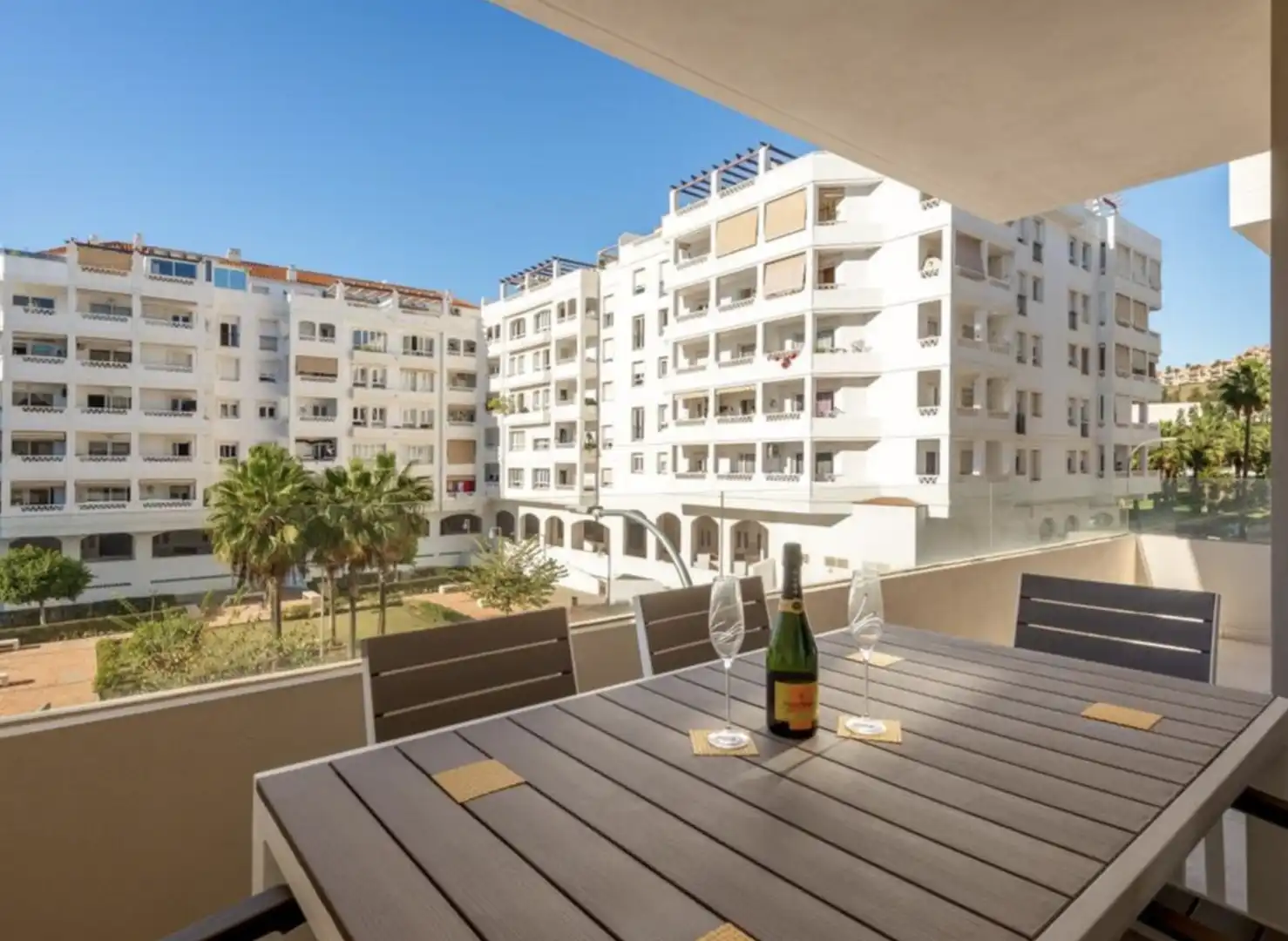 Terraza de Apartamento en venta en Marbella con Aire acondicionado, Calefacción y Terraza